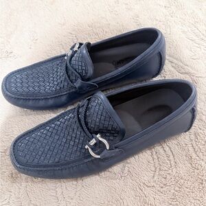 Black Leather Loafers